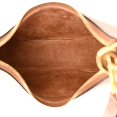 Celine Medium Strap Ava Shoulder Bag Tan Smooth Calfskin Leather Gold Hardware