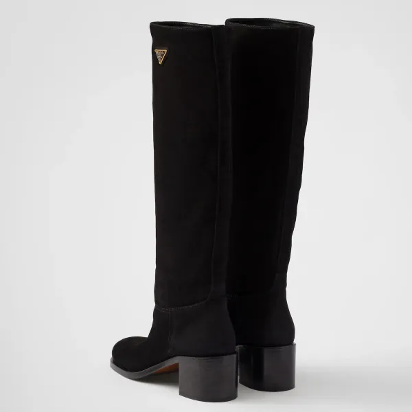 PRADA Suede leather boots - Image 5