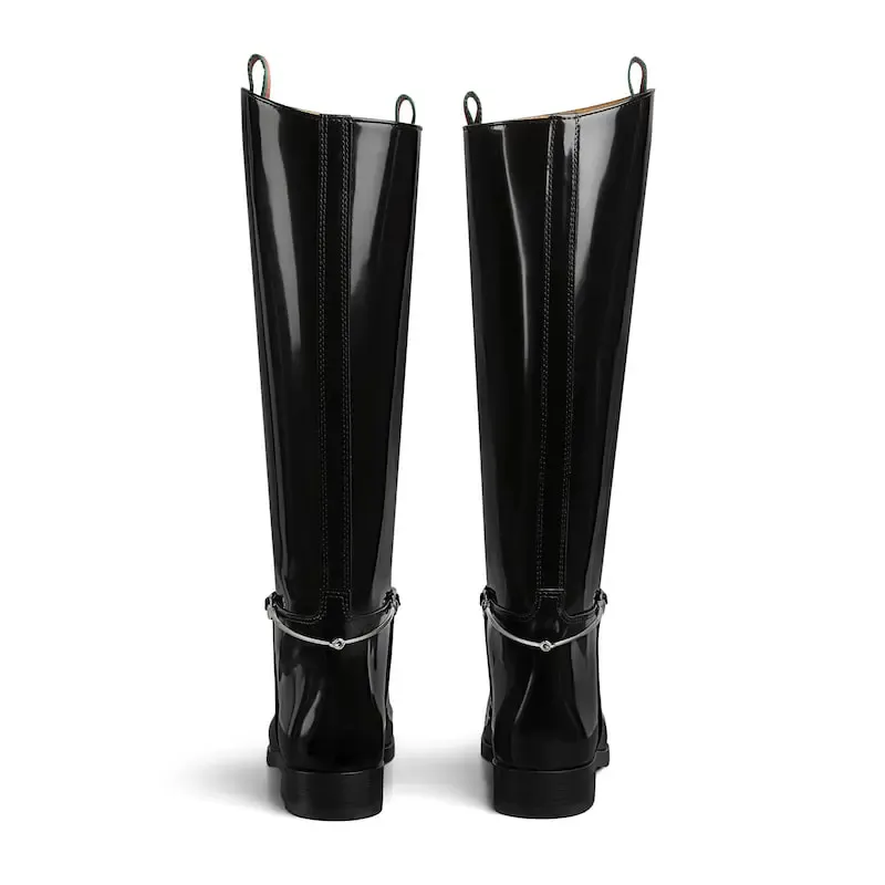 Gucci black long boots