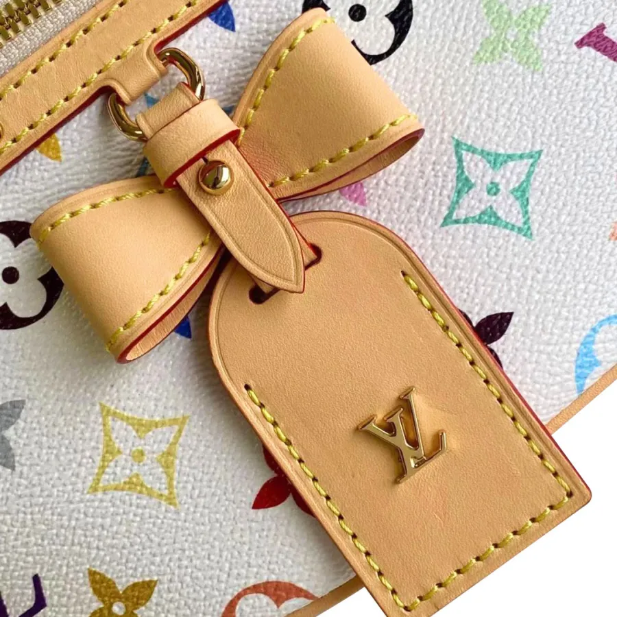 Louis Vuitton x Murakami Takashi High Rise Multicolor White Gold Hardware