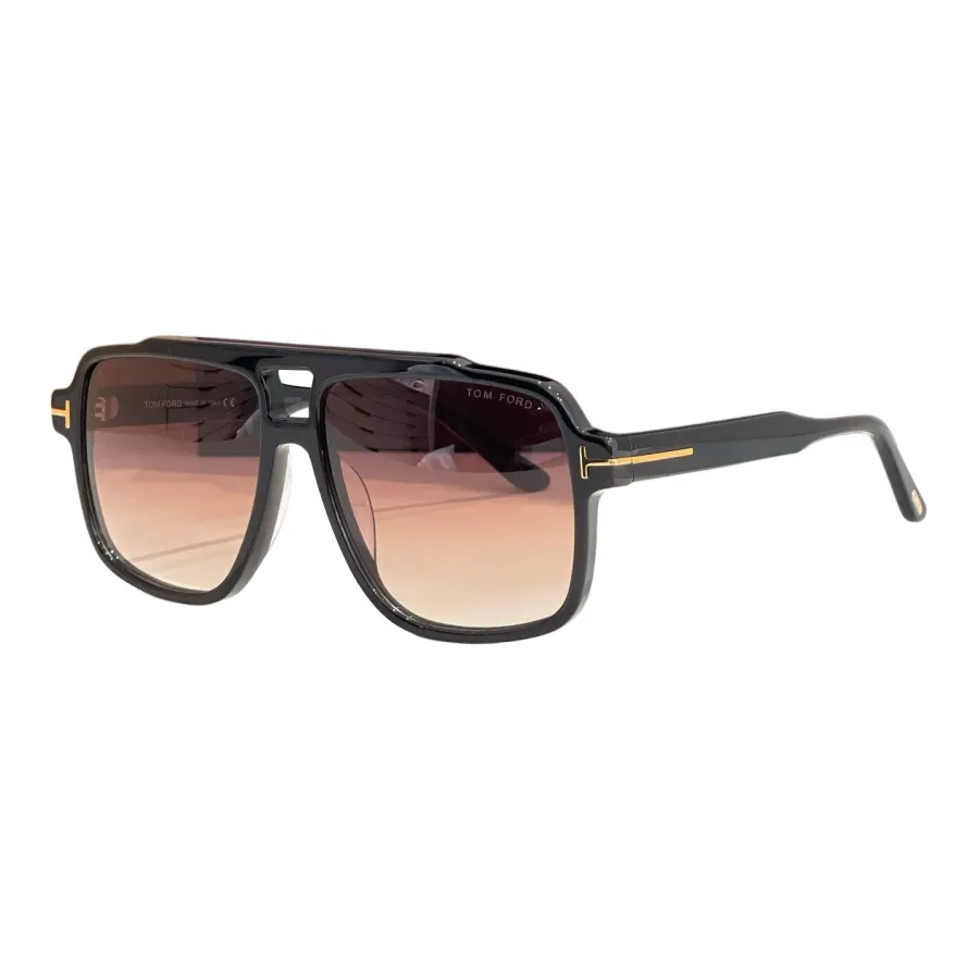 Tom Ford Pilot glasses leopard crimson/black crimson/leopard brown/leopard black/leopard sepia/eggplant/black/yellow brown color Size 58口16-140