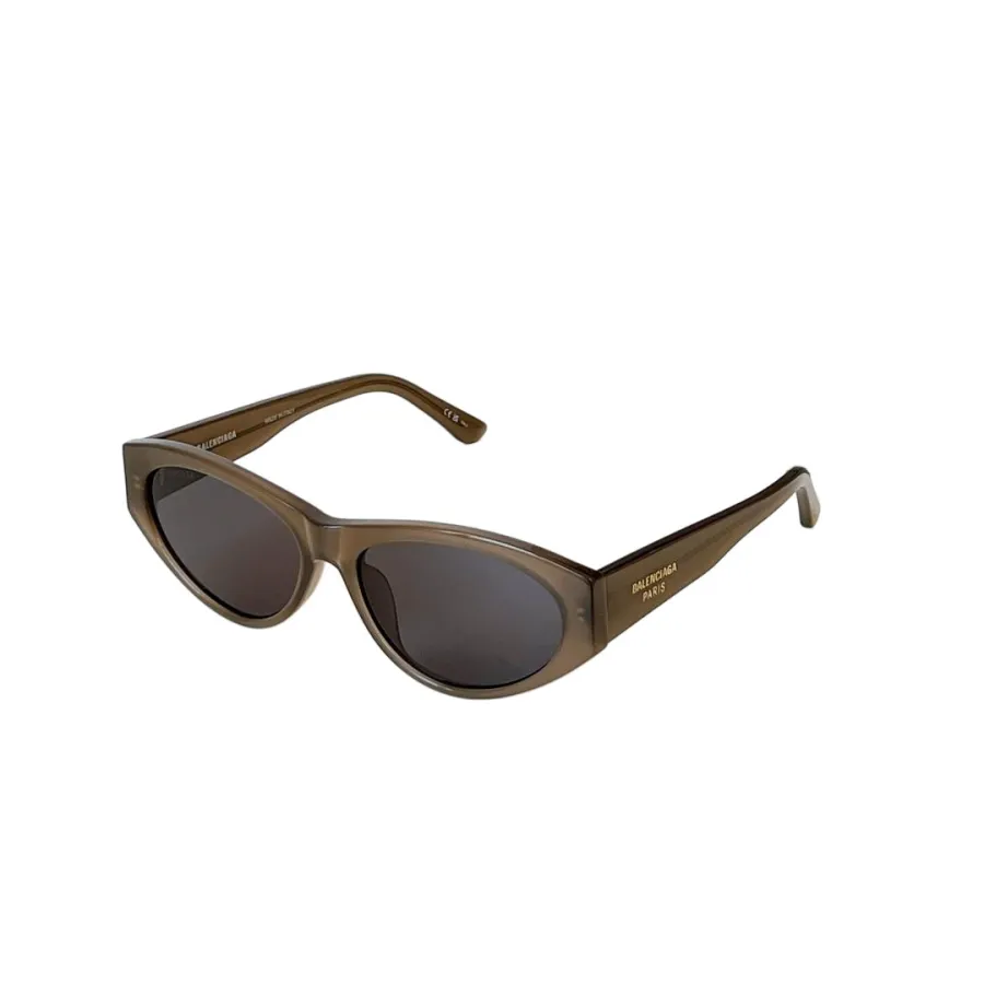 Balenciaga Cat Eye glasses white/green leopard/black leopard/coffee/black color Size 60口17-145