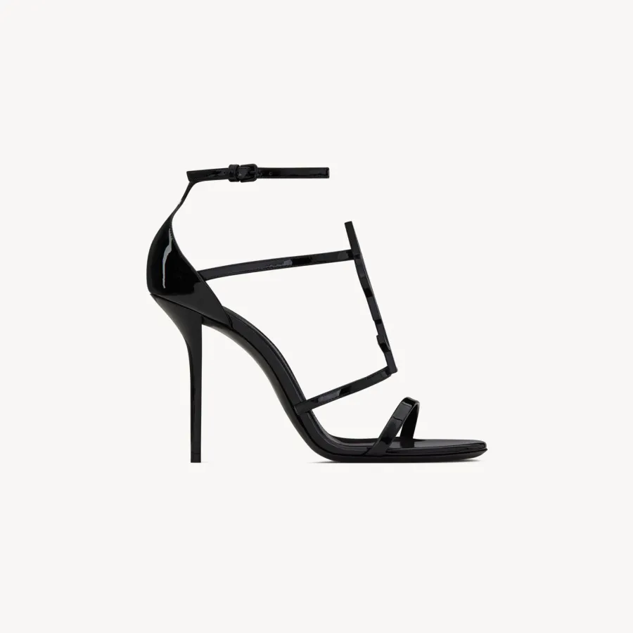 Yves Saint Laurent Patent leather High heels  sandals