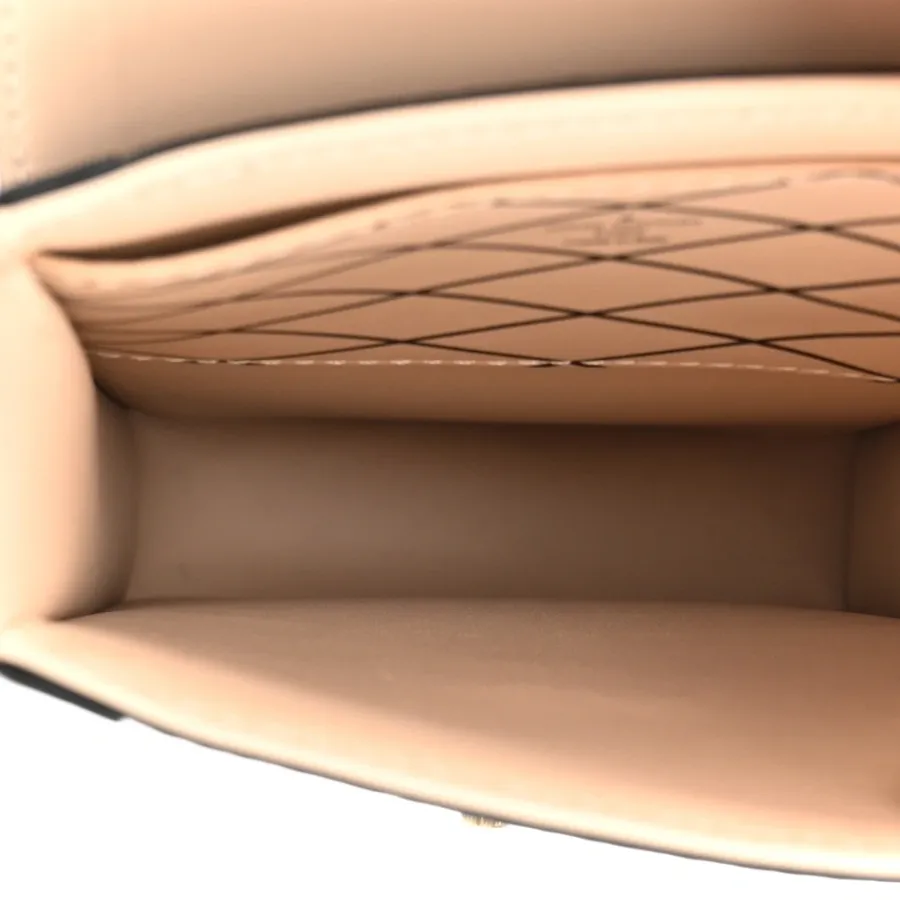 Louis Vuitton Pochette Trunk Verticale Black Monogram Canvas Brass Hardware