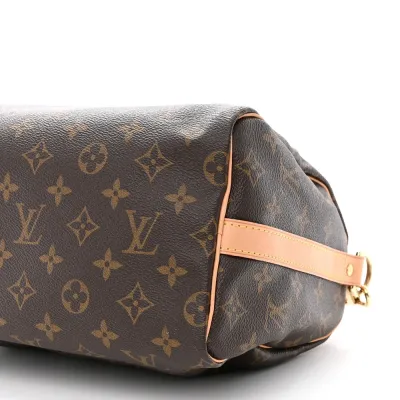 Louis Vuitton Speedy Bandouliere 25 Monogram Canvas Gold Hardware