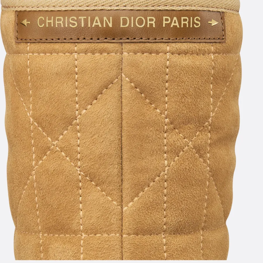 Dior ankle brown add pile boots