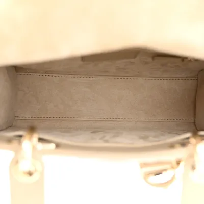 Dior Small My ABCDior Lady Dior Corda Cannage Lambskin Leather Gold Hardware