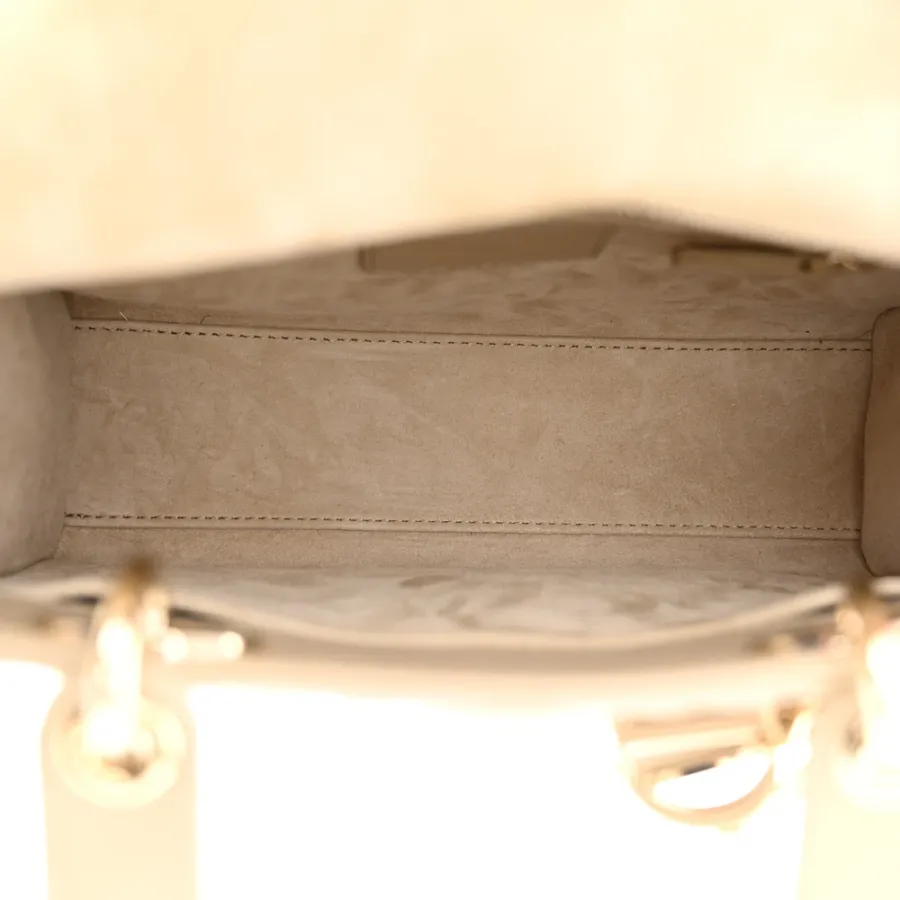 Dior Small My ABCDior Lady Dior Corda Cannage Lambskin Leather Gold Hardware