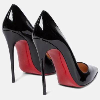 Christian Louboutin Black patent stilettos