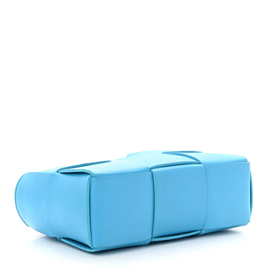 Bottega Veneta Maxi Intrecciato Mini Arco Tote Pool Grained Calfskin Leather