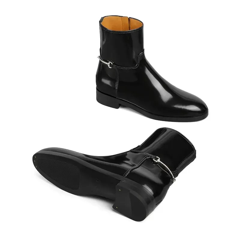 Gucci black ankle boots