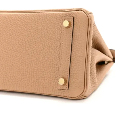 Hermès Birkin 25 Chai Togo Leather Gold Hardware