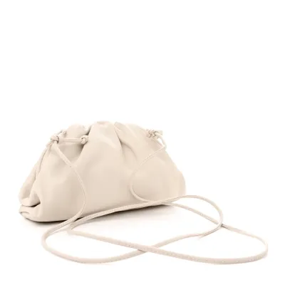 Bottega Veneta Mini The Pouch Plaster Butter Calf Leather