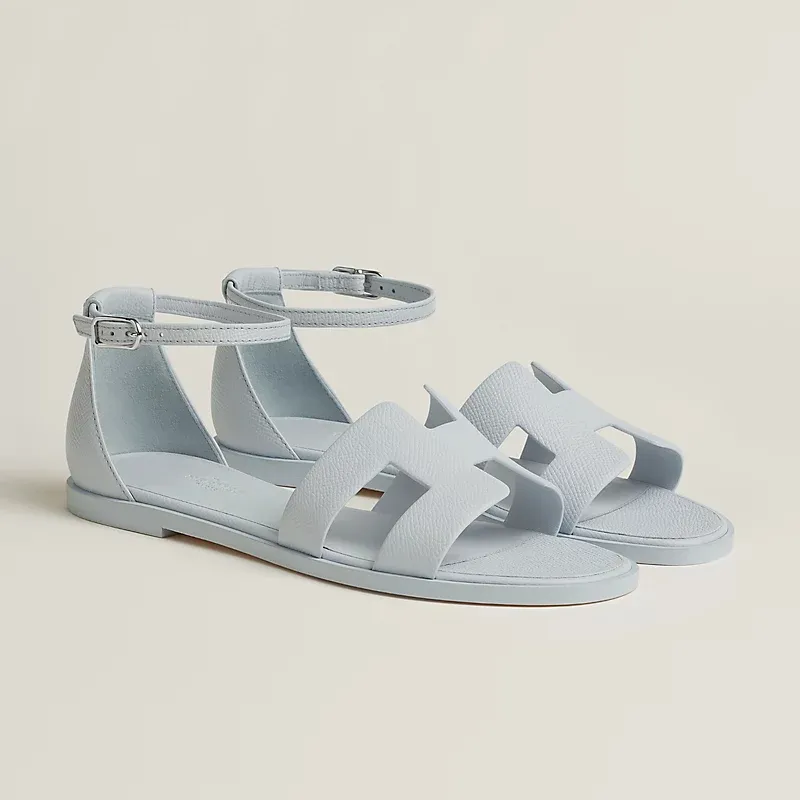 HERMES Santorini Blue Sandal