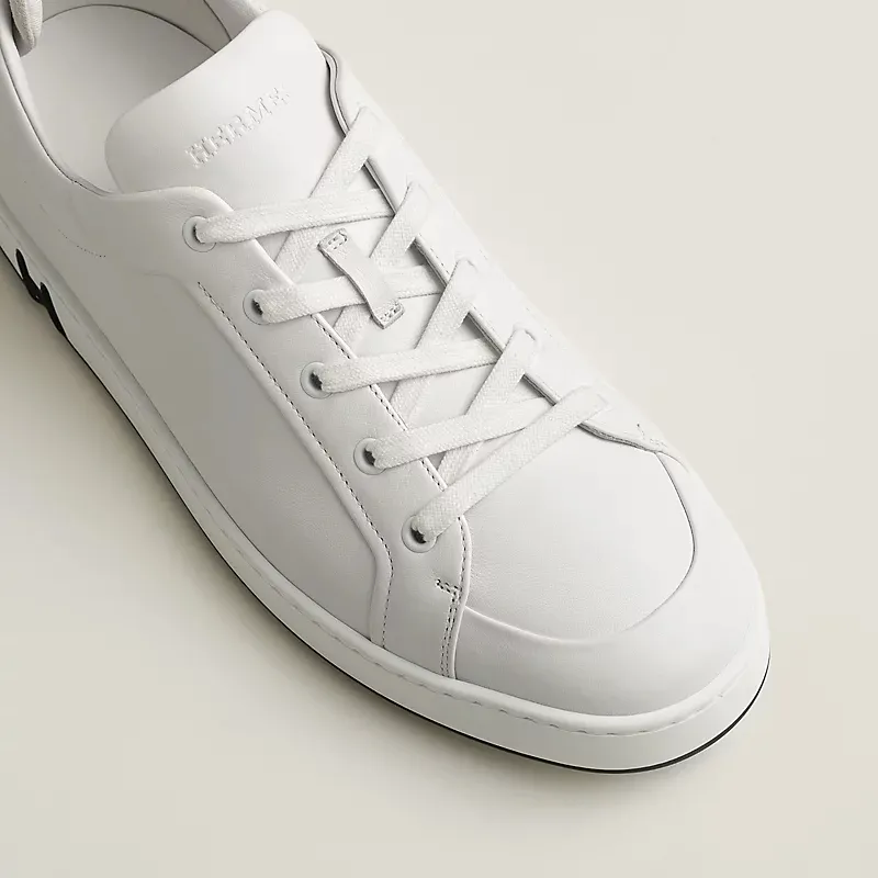 HERMES Kid Sneakers White Sports Shoes