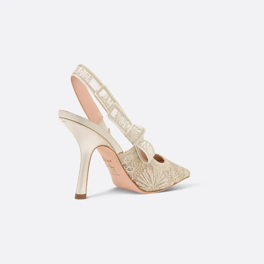 Dior pointed stiletto heels apricot high heels shoes
