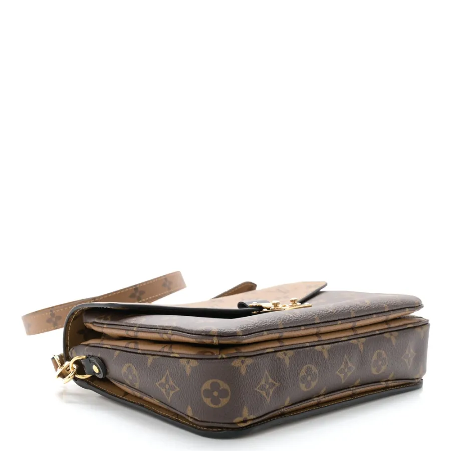 Louis Vuitton Pochette Metis PM Reverse Monogram Canvas Gold Hardware