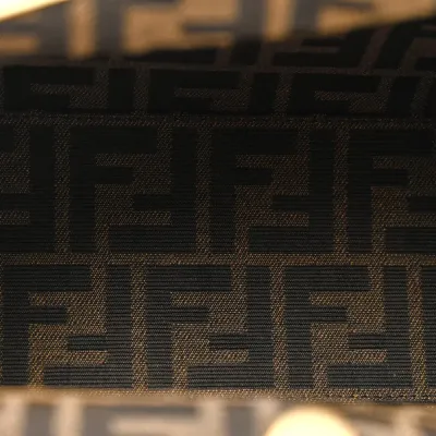 Fendi Small Fendi First White/Roccia Shiny Nappa & Snakeskin Leather Gold Hardware