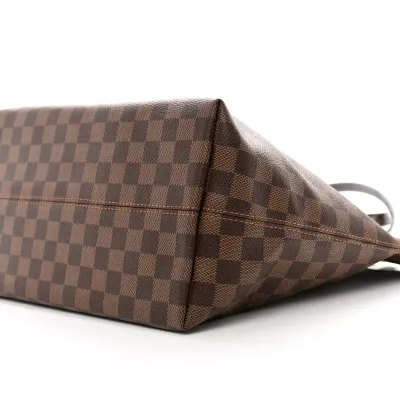Louis Vuitton Iena MM Damier Ebene Canvas Brass Hardware