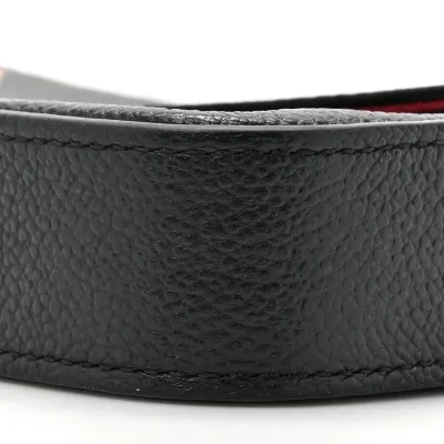 Louis Vuitton Felicie Pochette PM Black/Beige Giant Monogram Empreinte Leather Gold Hardware