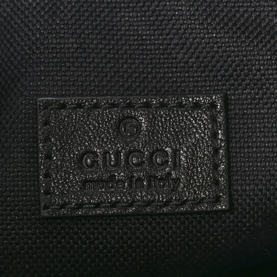 Gucci Mini Diagonal Stitched Blondie Barrel Shoulder Bag Black Sakai Be Green Calfskin Leather Silver Hardware