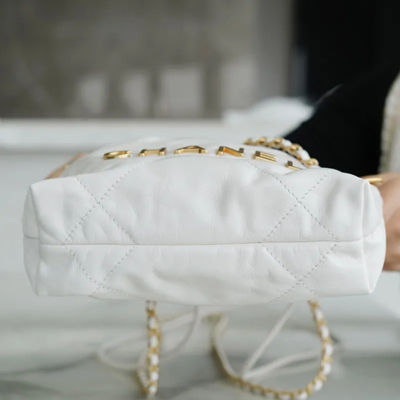 Chanel 22bags White Shoulder Bags