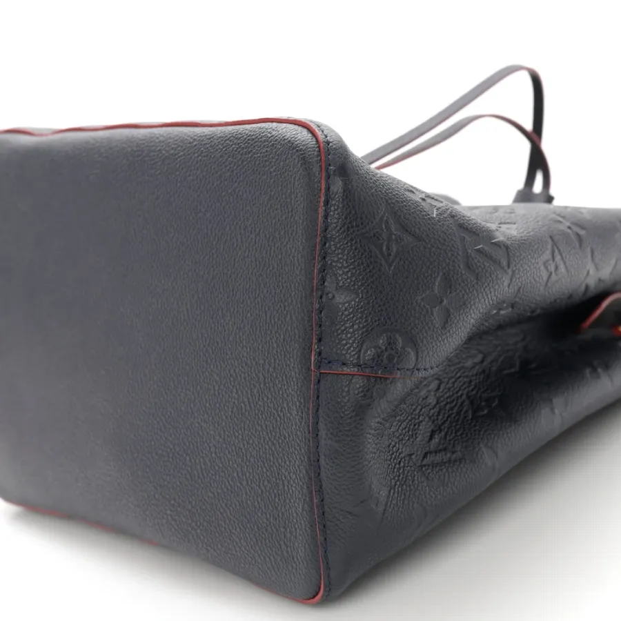 Louis Vuitton NeoNoe MM Marine Rouge Empreinte Leather