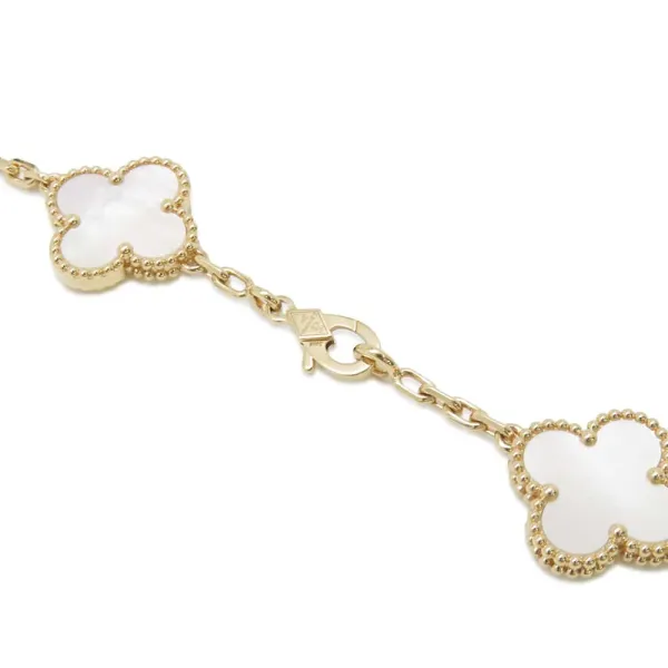Van Cleef & Arpels Vintage Alhambra Necklace 10 Motifs - Image 4