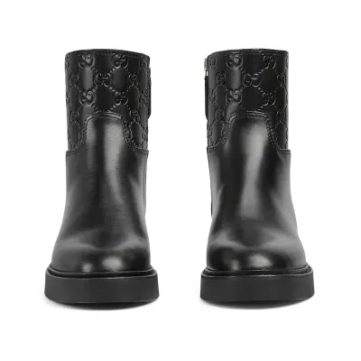 Gucci black ankle boots