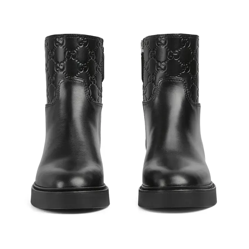 Gucci black ankle boots