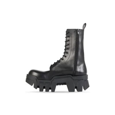 BALENCIAGA BULLDOZER Lace-up boots for ladies