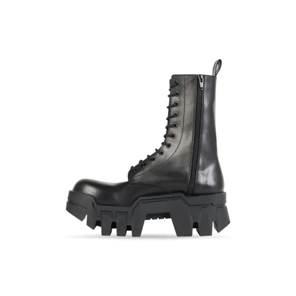 BALENCIAGA BULLDOZER Lace-up boots for ladies - Image 4