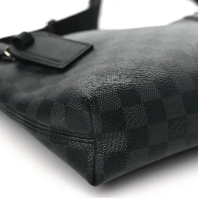 Louis Vuitton Mick PM Damier Graphite Canvas Silver Hardware