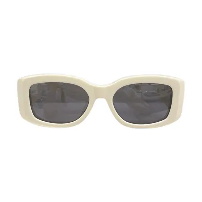 Celine square frame glasses ivory/black/leopard color Size 53口18-135