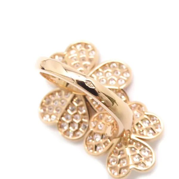 Van Cleef & Arpels Frivol Entre Le Door Ring Size 52/#12 - Image 8