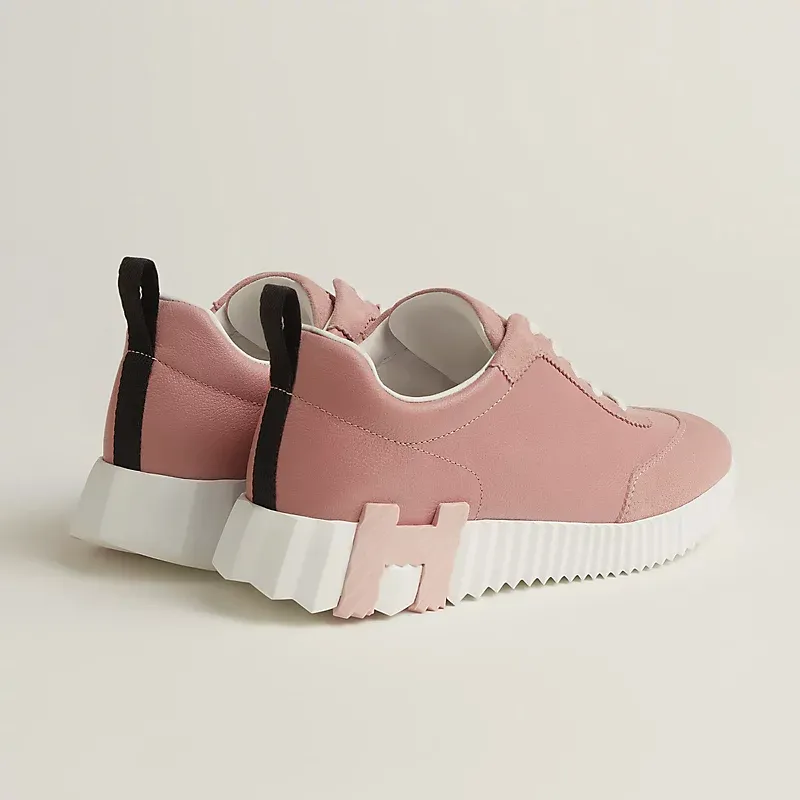 HERMES pink Sneakers Bouncing Sports Shoes