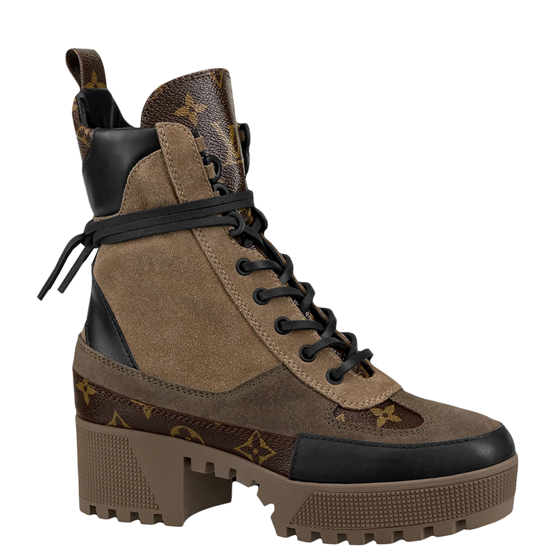 Botas de tornozelo Platform da Louis Vuitton