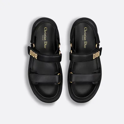 Dior black sandals