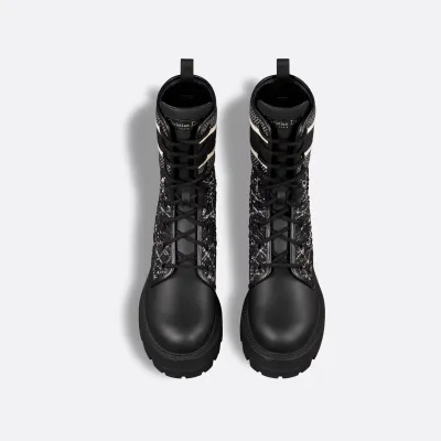Dior black ankle boots