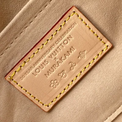 Louis Vuitton x Murakami Takashi Handbag East West Multicolor White Gold Hardware