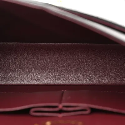 Chanel Double Flap Caviar Black Designer Handbags