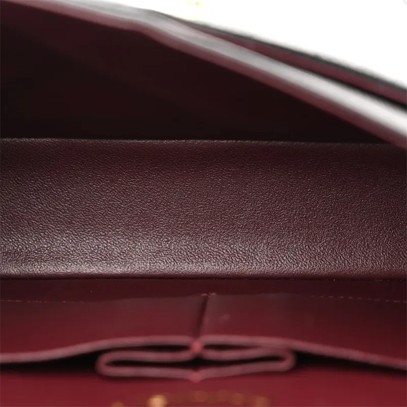 Chanel Double Flap Caviar Black Designer Handbags