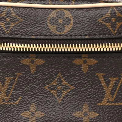 Louis Vuitton Nano Nice Monogram Canvas Gold Hardware
