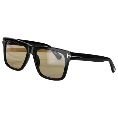 Tom Ford square frame glasses grey/black/blue black/yellow black/tawny black/sepia black/leopard green/leopard blue color Size 58-17-145