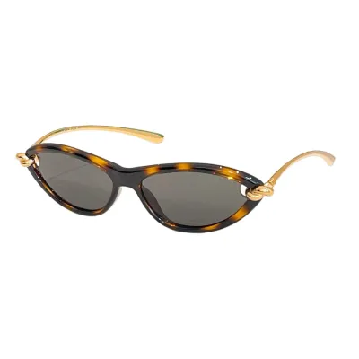 Bottega Veneta glasses brown leopard/black leopard/black gold/green/apricot/pink/red black/blue/white color Size 56口16-145