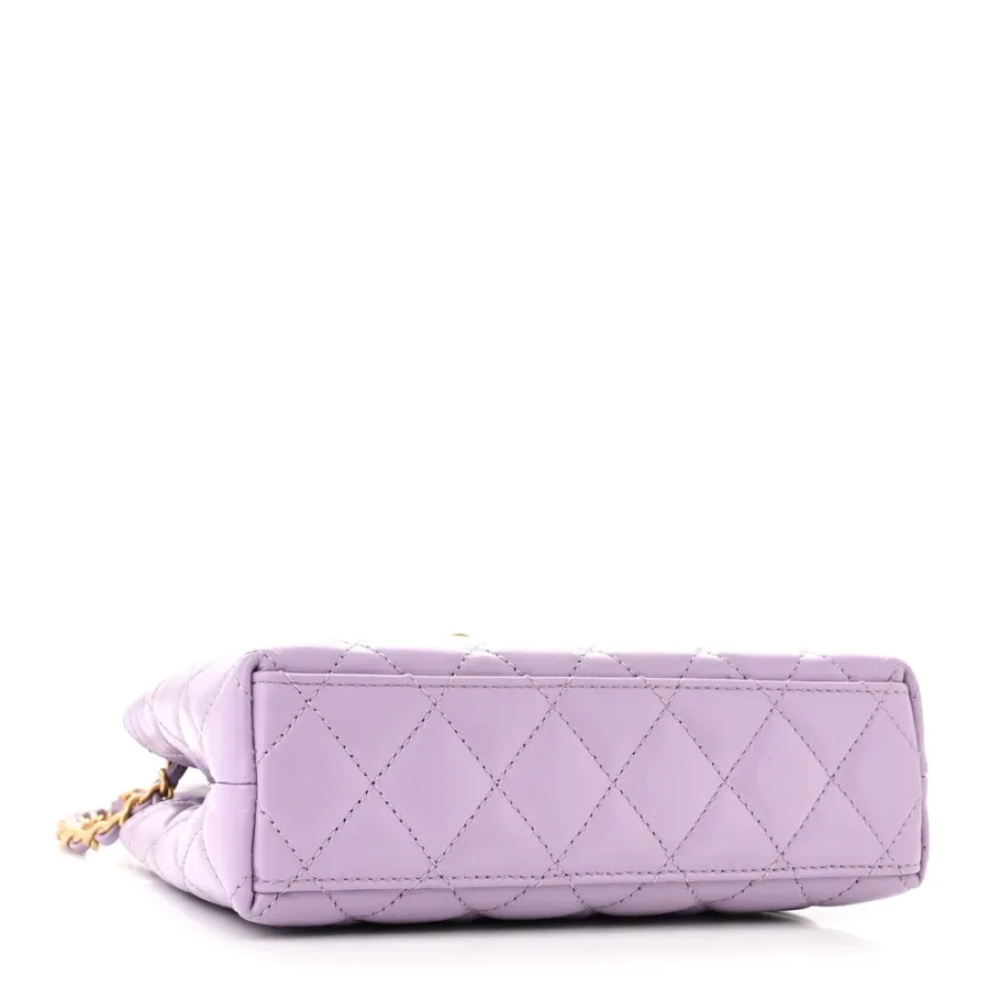 Grade Designer Handbag | Quilted Nano Lilac