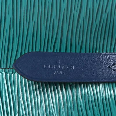 Louis Vuitton NeoNoe BB Emerald Green / Indigo Epi Leather Silver Hardware