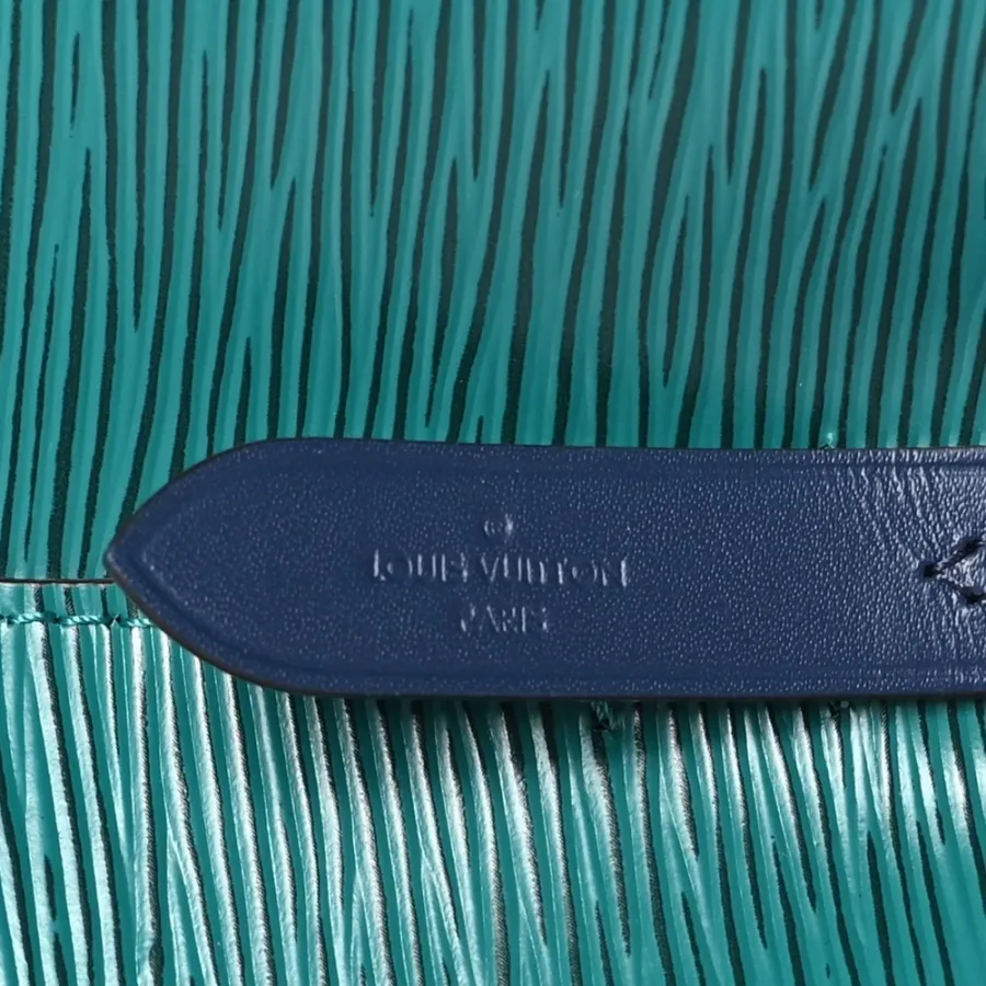 Louis Vuitton NeoNoe BB Emerald Green / Indigo Epi Leather Silver Hardware