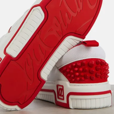 Christian Louboutin White and red sneakers