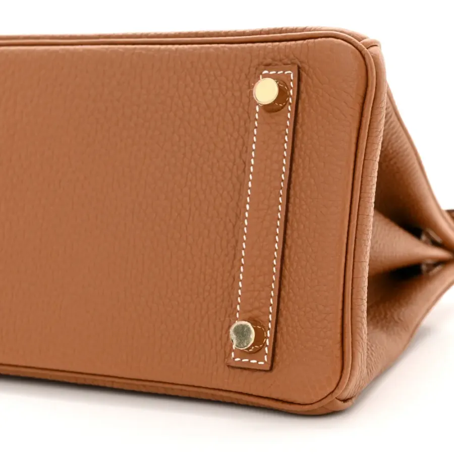 Hermès Birkin 25 Brown Togo Leather Gold Hardware